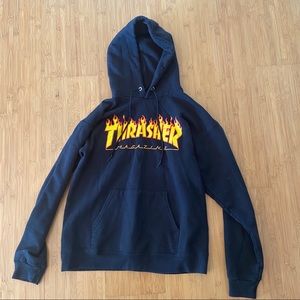 Black Thrasher Hoodie